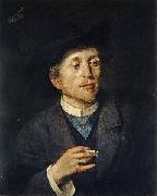 Anton Azbe Self portrait, date unknown, National Gallery of Slovenia. oil painting reproduction